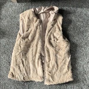 fuzzy vest